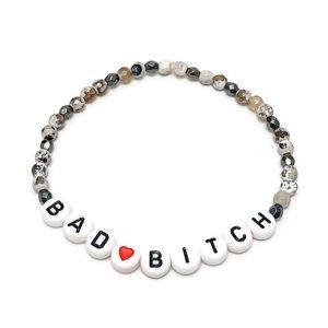 Bad Bitch Swear Inspirational Stretch Bracelet